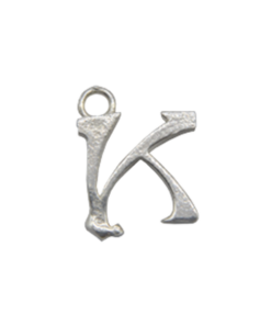 Sterling Silver "K"