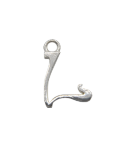 Sterling Silver "L"