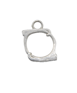 Sterling Silver "O"