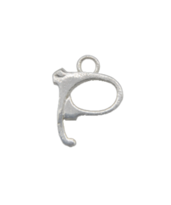 Sterling Silver "P"