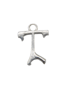 Sterling Silver "T"