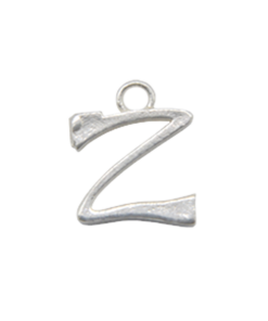 Sterling Silver "Z"