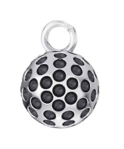 Sterling Silver Golf Ball Charm
