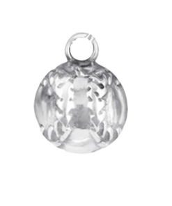 Sterling Silver Baseball Charm