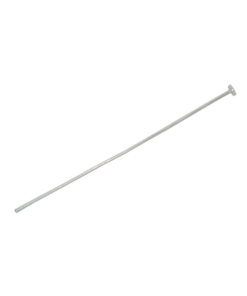 Sterling Silver 40*0.4mm Headpin with Flat Head
