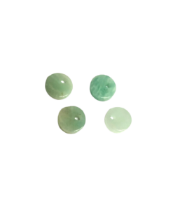 8mm Flat Amazonite with Hole on Top