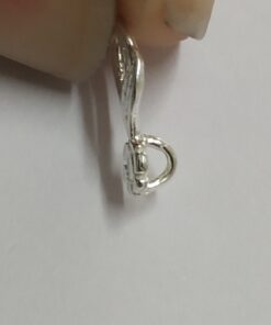 Alternative view of Sterling Silver SIDE Loop Earwire