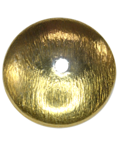 Gold Plated 925 Silver Plain Round Beads