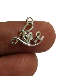 Sterling Silver "Love Charm"