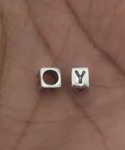 Sterling Silver "Y" Bead