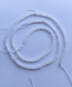2mm Faceted Rainbow Moonstone Cube Beads approx 36 cms string length